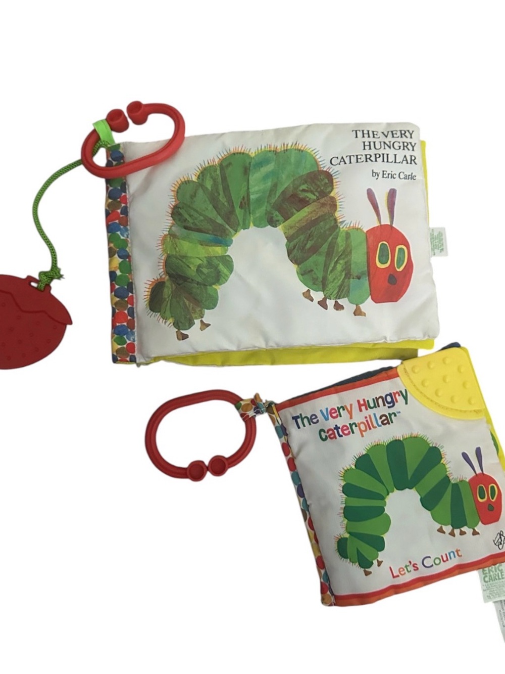 The Very Hungry Caterpillar Soft Activity Baby Book Green Red